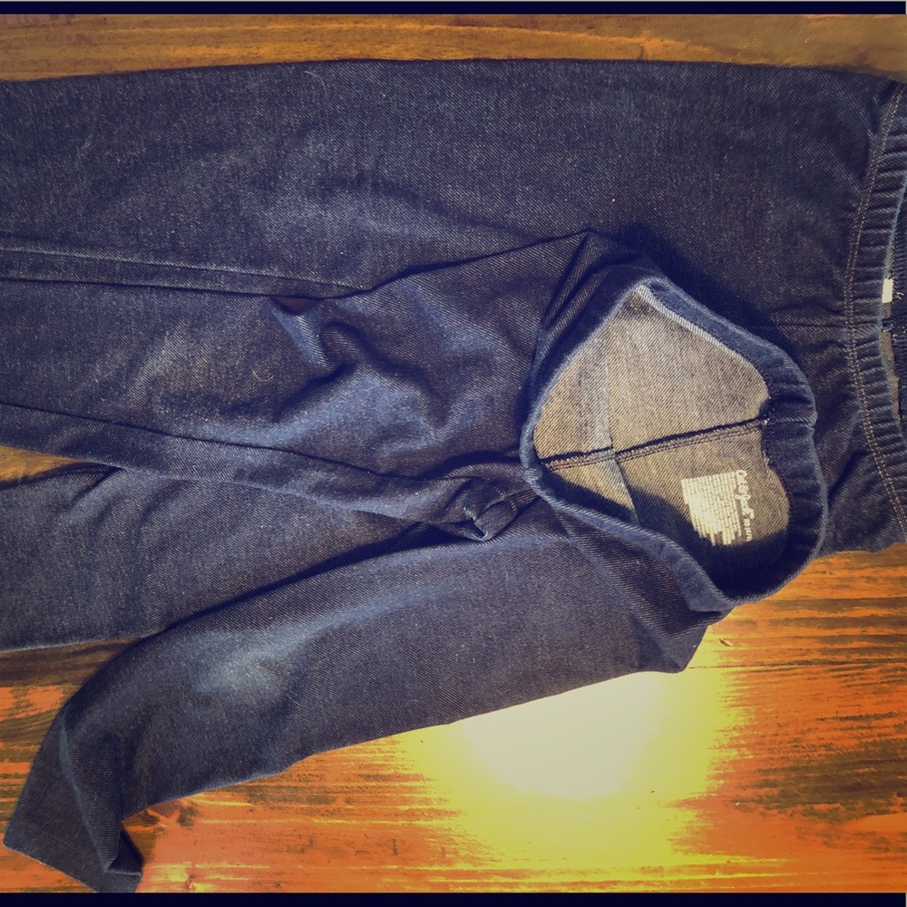 Two pairs of cat and Jack jeggings